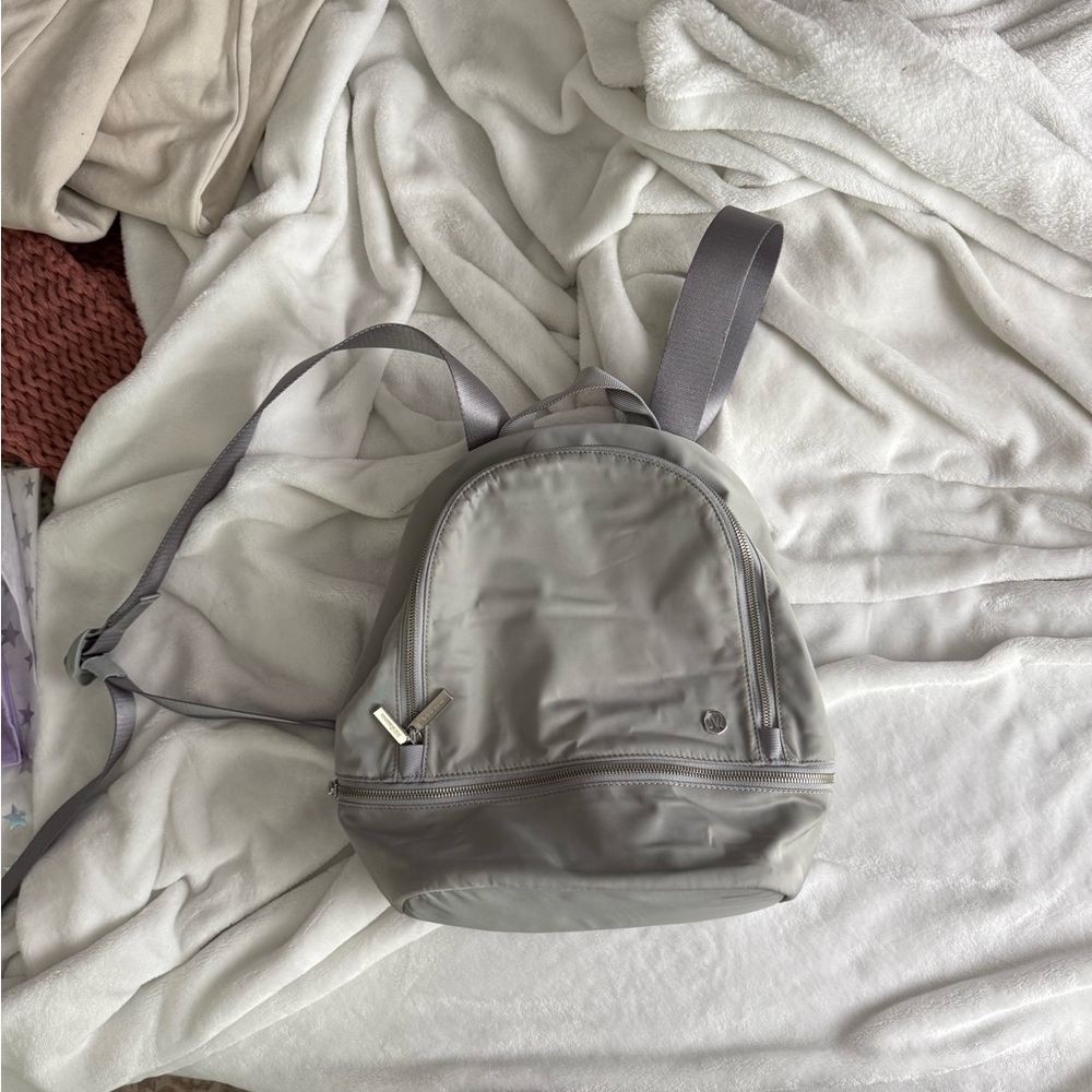 Small Lululemon Gray Backpack - Picture 2 of 5